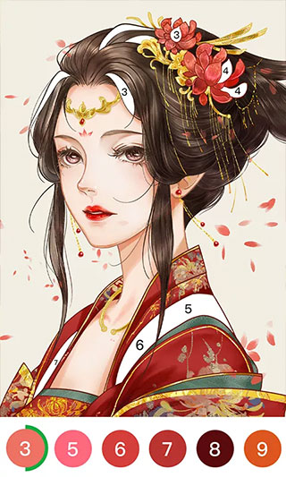 數字填色