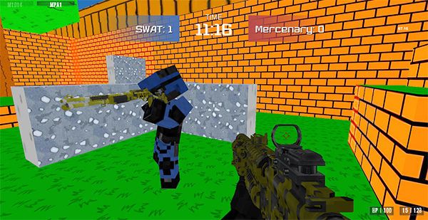 方塊特警作戰(Blocky Combat SWAT)