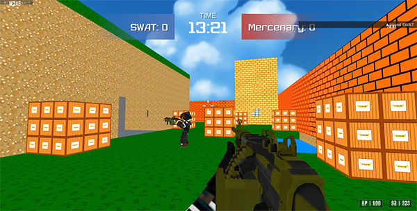 方塊特警作戰(Blocky Combat SWAT)