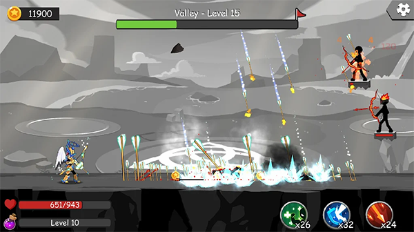斗弓箭手(Stickfight Archer)