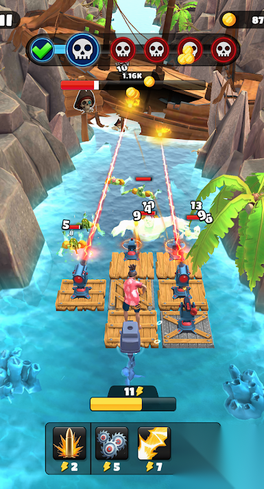 木筏防御(Raft Defence Survival)