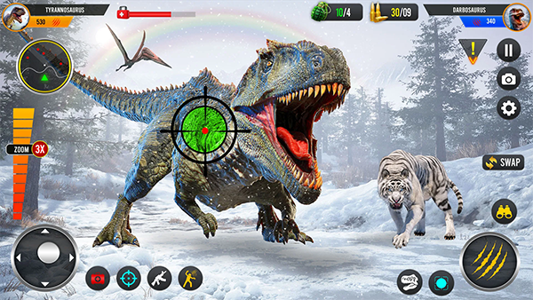 野生恐龙狩猎丛林(Wild Dino Animal Hunting Games)