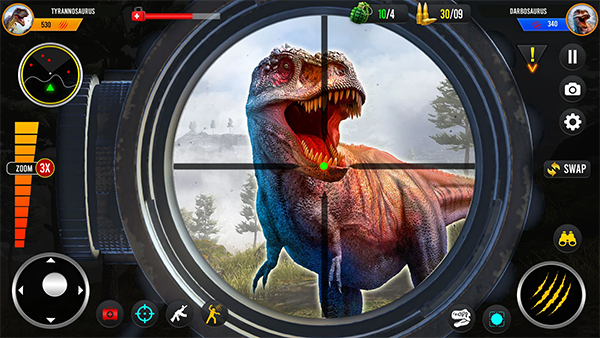 野生恐龙狩猎丛林(Wild Dino Animal Hunting Games)