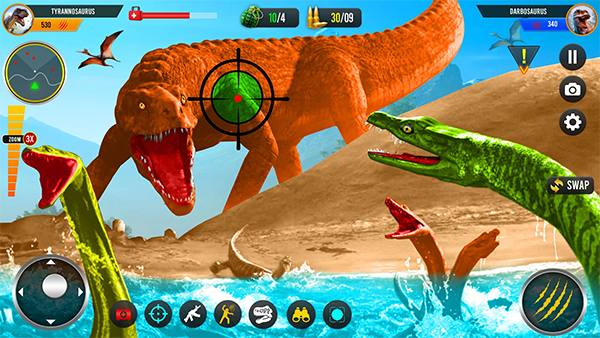野生恐龙狩猎丛林(Wild Dino Animal Hunting Games)