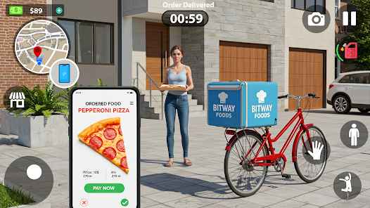 外卖骑手生活模拟器(Delivery Rider Life Simulator)