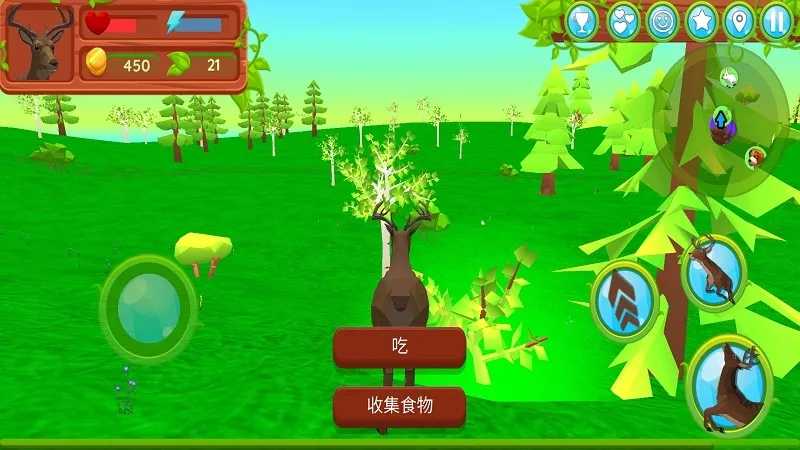 鹿模擬器動物家族