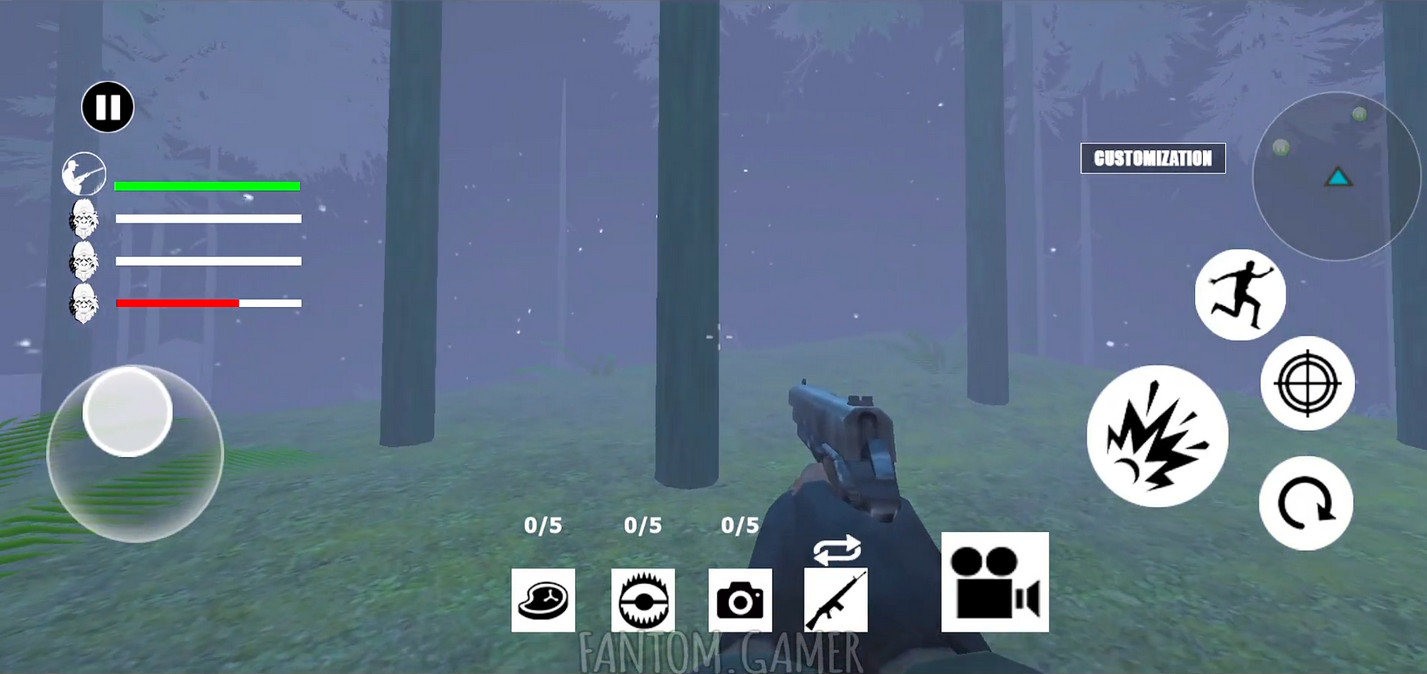 大脚怪狩猎森林怪物 大脚怪狩猎森林怪物