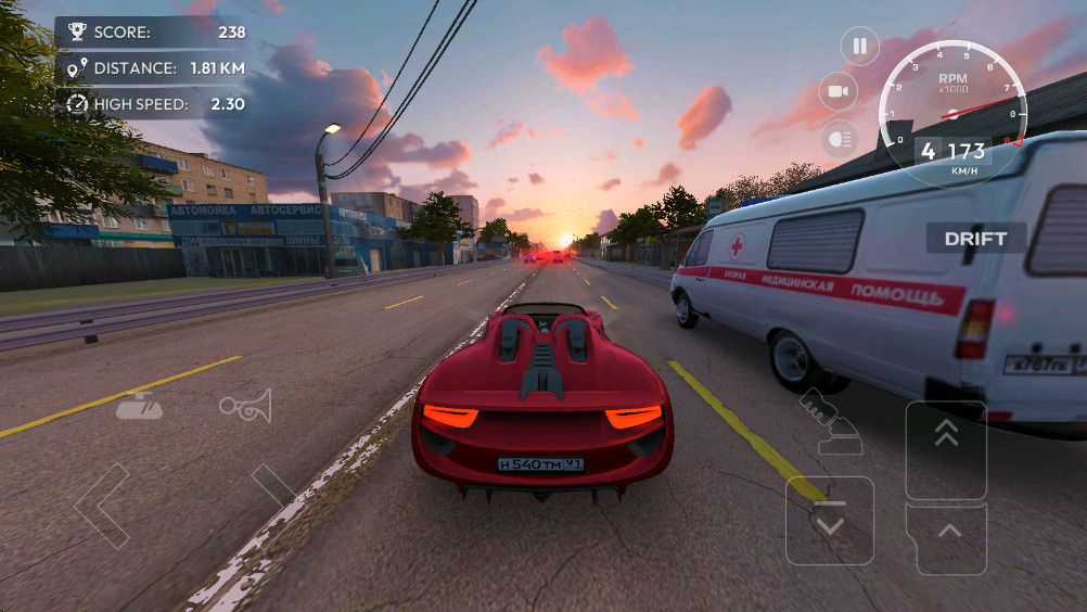 交通赛车俄罗斯村庄(Russian Village Traffic Racer)