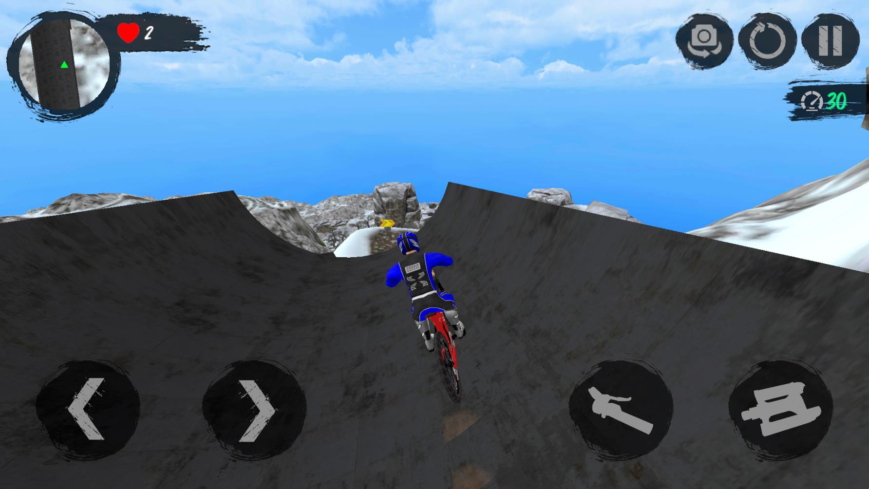 山地自行车速降 山地自行车速降