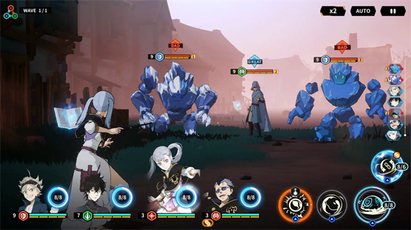 黑色四葉草魔法帝之道手游