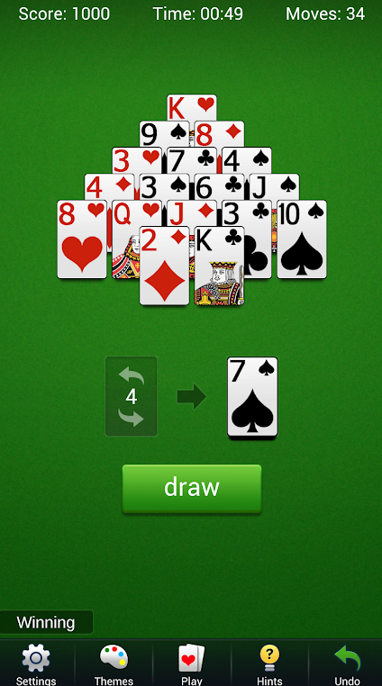 金字塔纸牌(Pyramid)