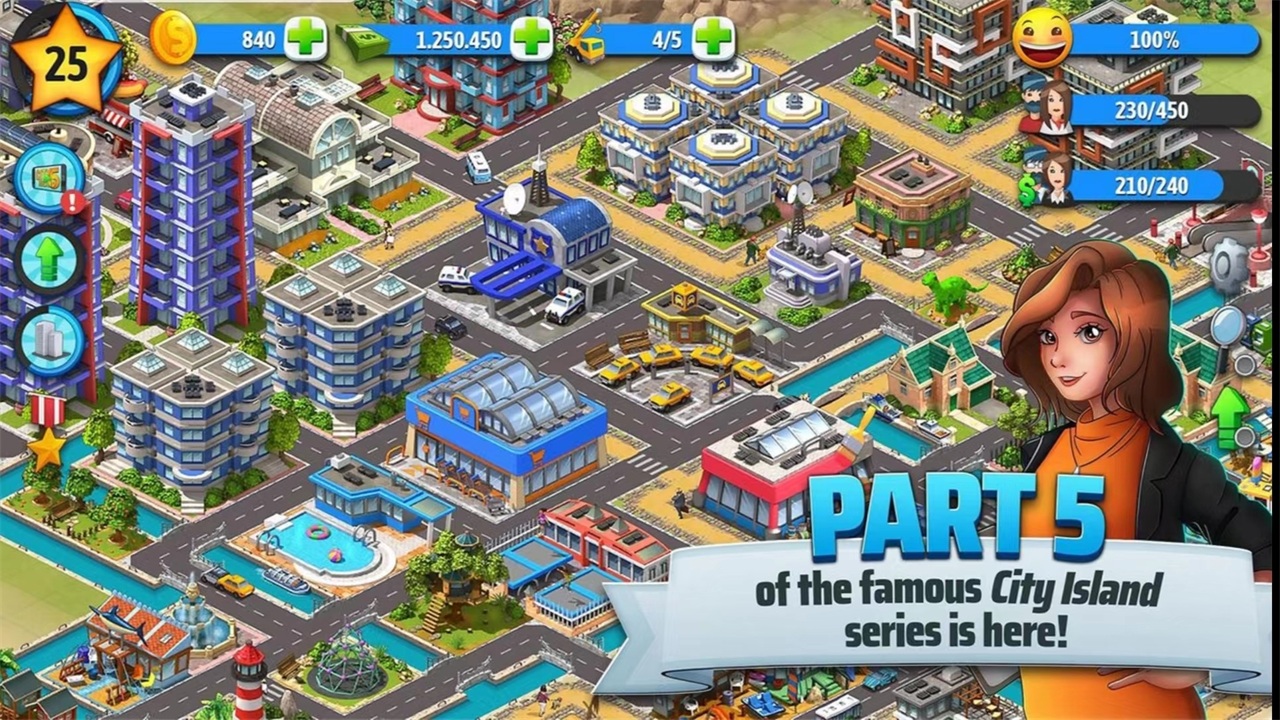 城市岛屿5无限金币版 城市岛屿5无限金币版