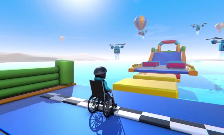 轮椅模拟器