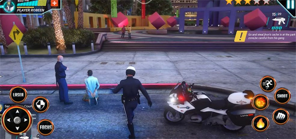 超級特警追逐挑戰賽(policechase gangster game policecardriving gangstergame)