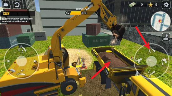 挖掘机城市建造