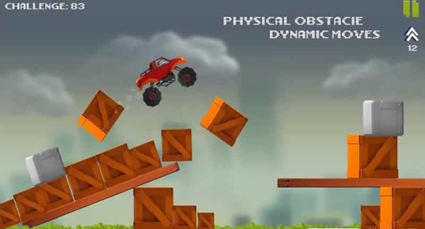 卡通障碍卡车(Master Rider)