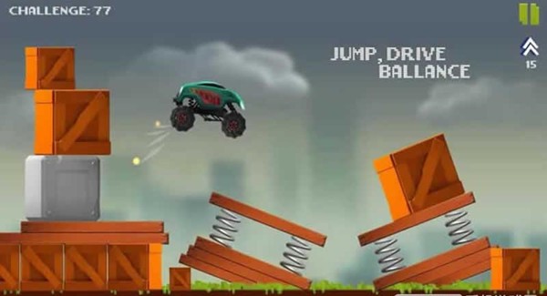 卡通障碍卡车(Master Rider)