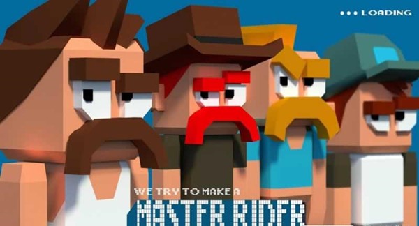 卡通障碍卡车(Master Rider)