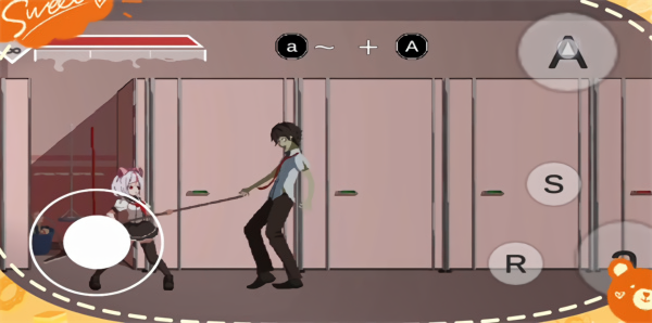 白毛少女大战僵尸圣诞节版