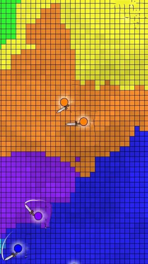 球球领土争夺战小游戏