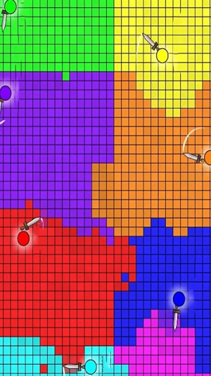 球球领土争夺战小游戏