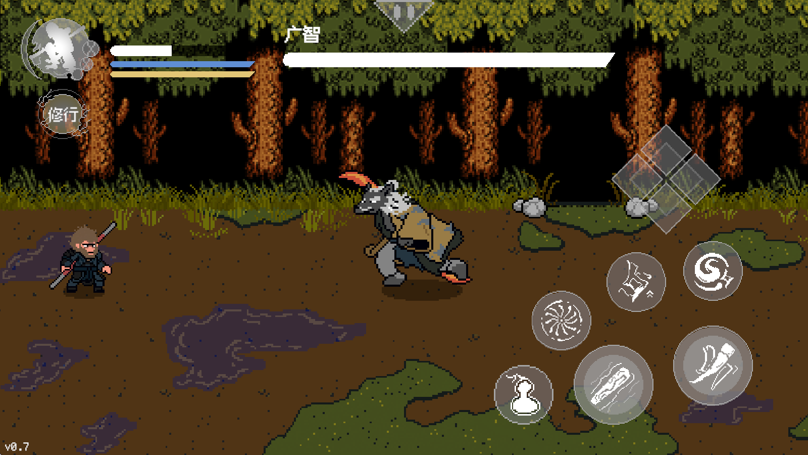 黑神话像素版0.9 黑神话像素版0.9