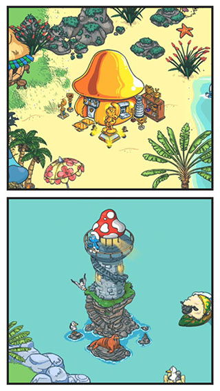 蓝精灵村庄 蓝精灵村庄