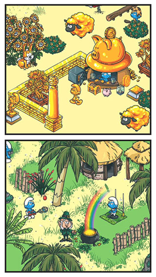 蓝精灵村庄 蓝精灵村庄