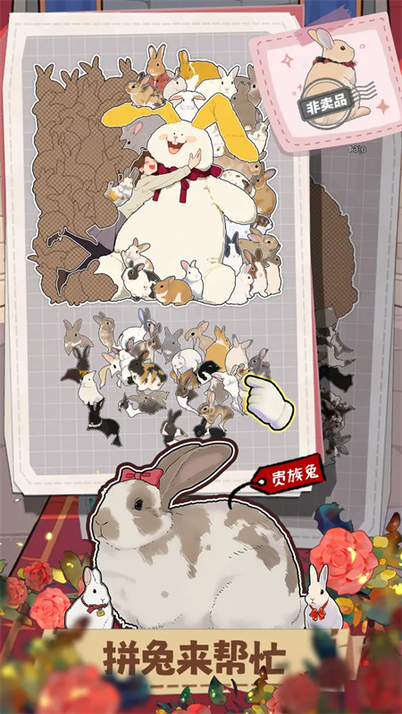 擠在一起的兔兔 擠在一起的兔兔