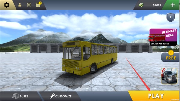 巴士模擬器極限道路游戲玩法1