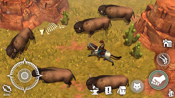 西部土地生存宣传图