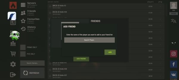 oxide生存島游戲怎么加好友?3