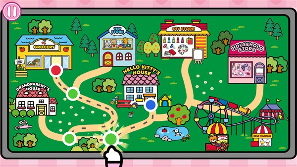 凱蒂貓孩子超級市場游戲玩法2