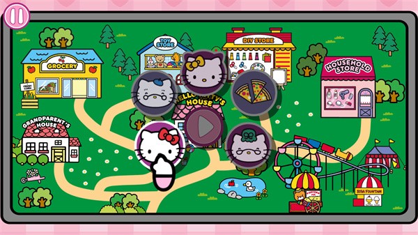 凱蒂貓孩子超級市場游戲玩法1