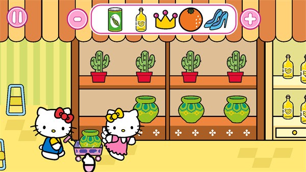 凱蒂貓孩子超級市場游戲玩法3
