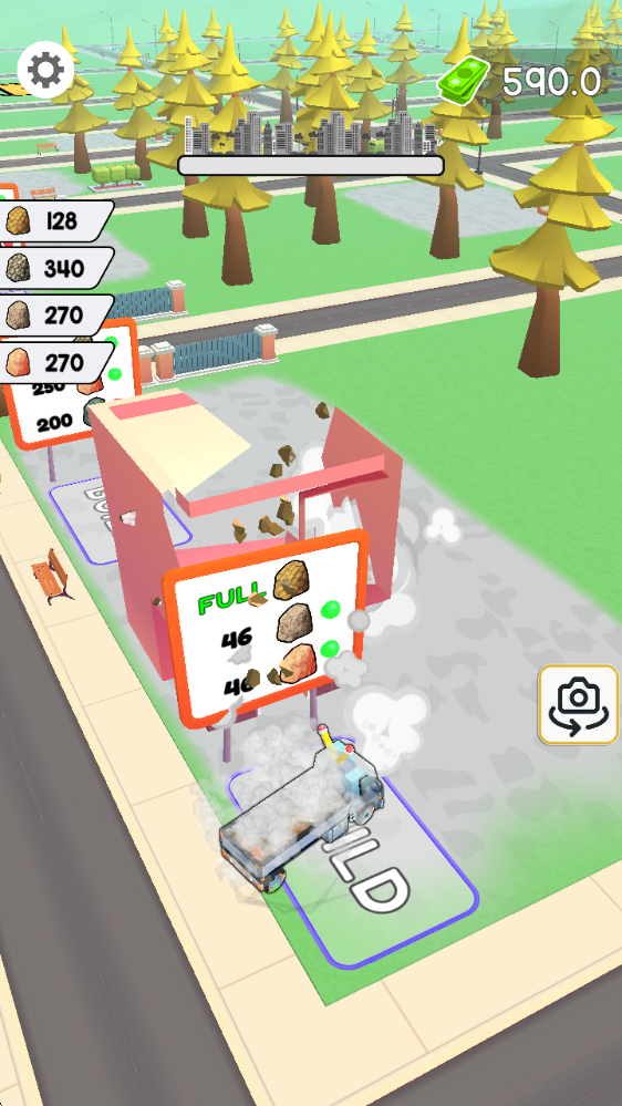 鉛筆挖掘建造城市