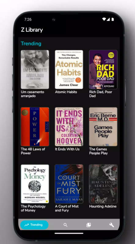 ZLibrary電子圖書館