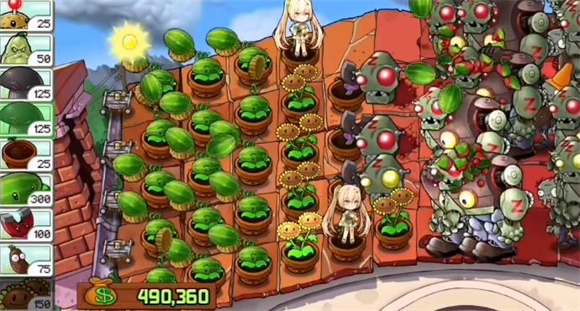 植物娘大戰僵尸官方版