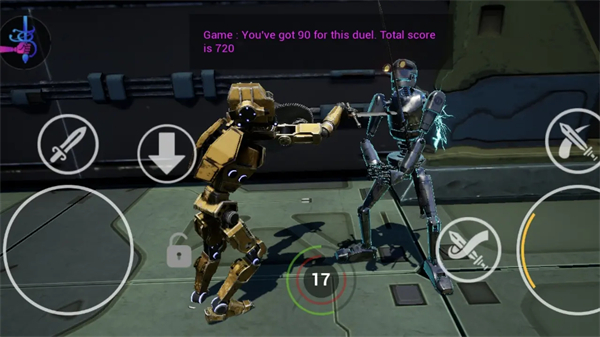 机器人剑术对决