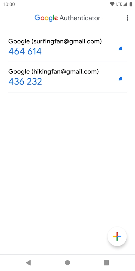 谷歌身份验证器(Authenticator)