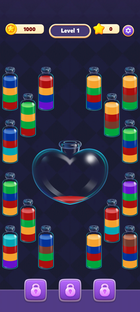 水分类(Water Sort puzzle games)