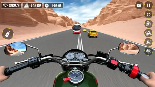 摩托车无尽竞速(Moto Bike Endless Racing Game)