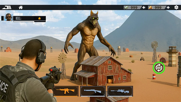 阿尔法狼群狩猎