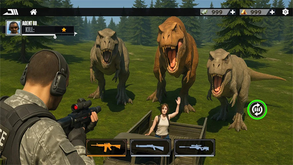 阿尔法狼群狩猎