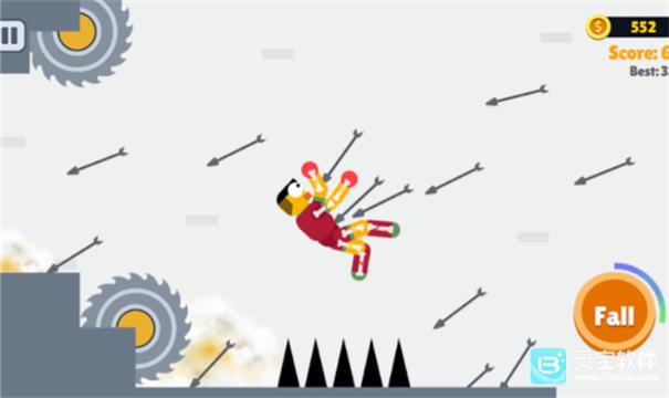 布娃娃跳跃下落大师游戏玩法3