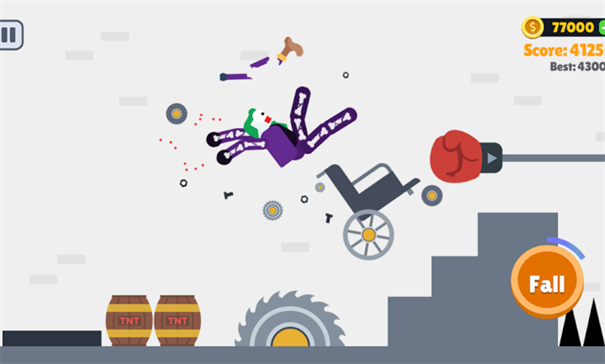 布娃娃跳跃下落大师 布娃娃跳跃下落大师