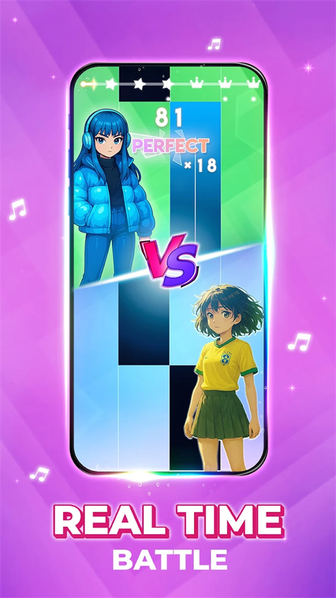 别踩白块儿3最新版(Magic Tiles 3)