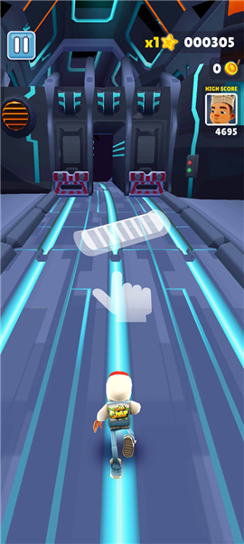 地鐵跑酷太空站(Subway Surf)