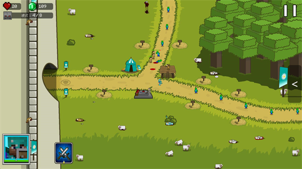 我的世界王国保卫战(MinecraftRush) 我的世界王国保卫战(MinecraftRush)