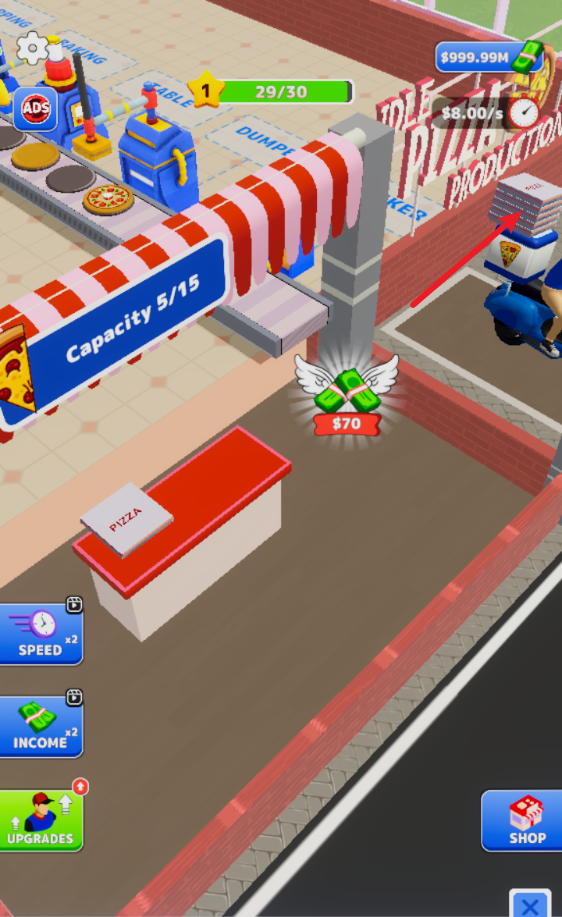 閑置披薩生產大亨